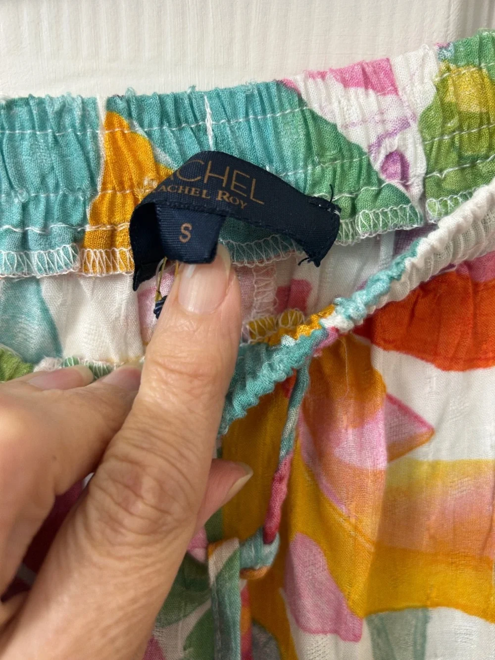 Rachel Roy Floral Rayon Pants - Picture 2 of 6